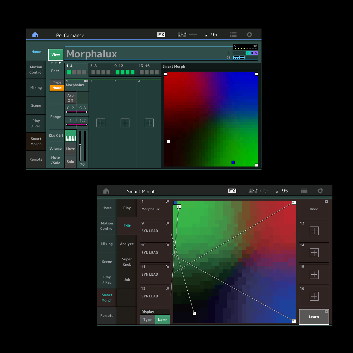 Interactive Morphing