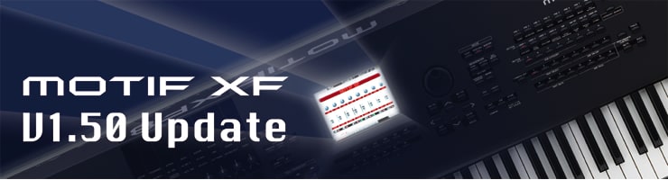 MOTIF XF V1.50 Update