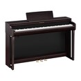 Diagonal side view of the Yamaha Clavinova CLP-825R