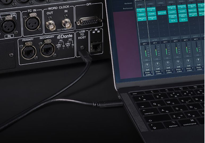 Yamaha Digital Mixing Console DM7: Versatile USB connection