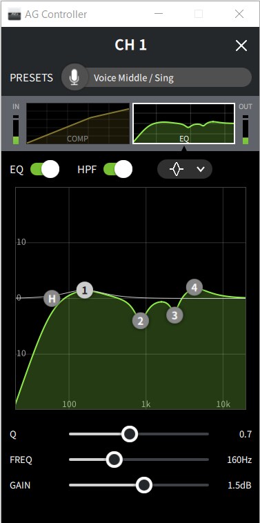 EQ (Parametric Equalizer)