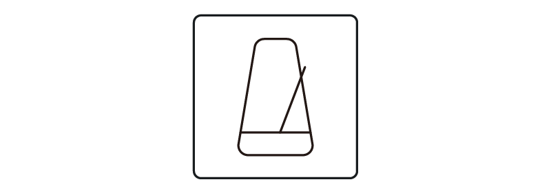 Metronome icon