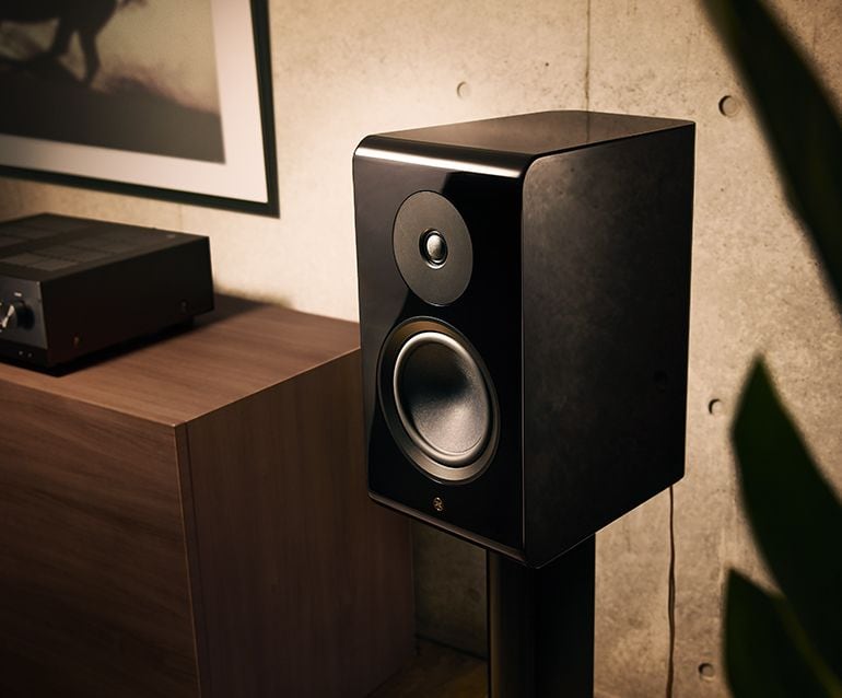 Lifestyle image of NS-800A speaker.