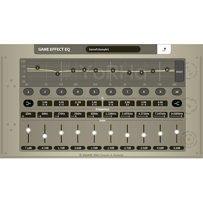 Yamaha ZG Controller - Game Effect EQ