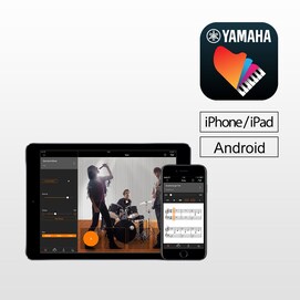 image of Smart Pianist App logo and ipad with iphone