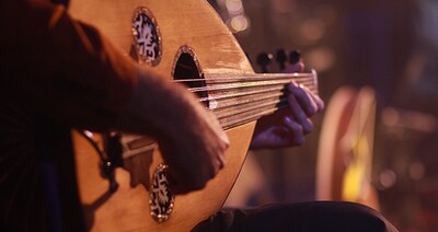 Close-up of guitar