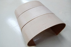 Precision formed maple rib parts