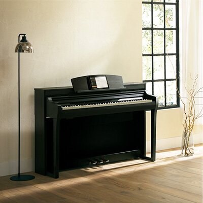 CSP-275 piano in living room