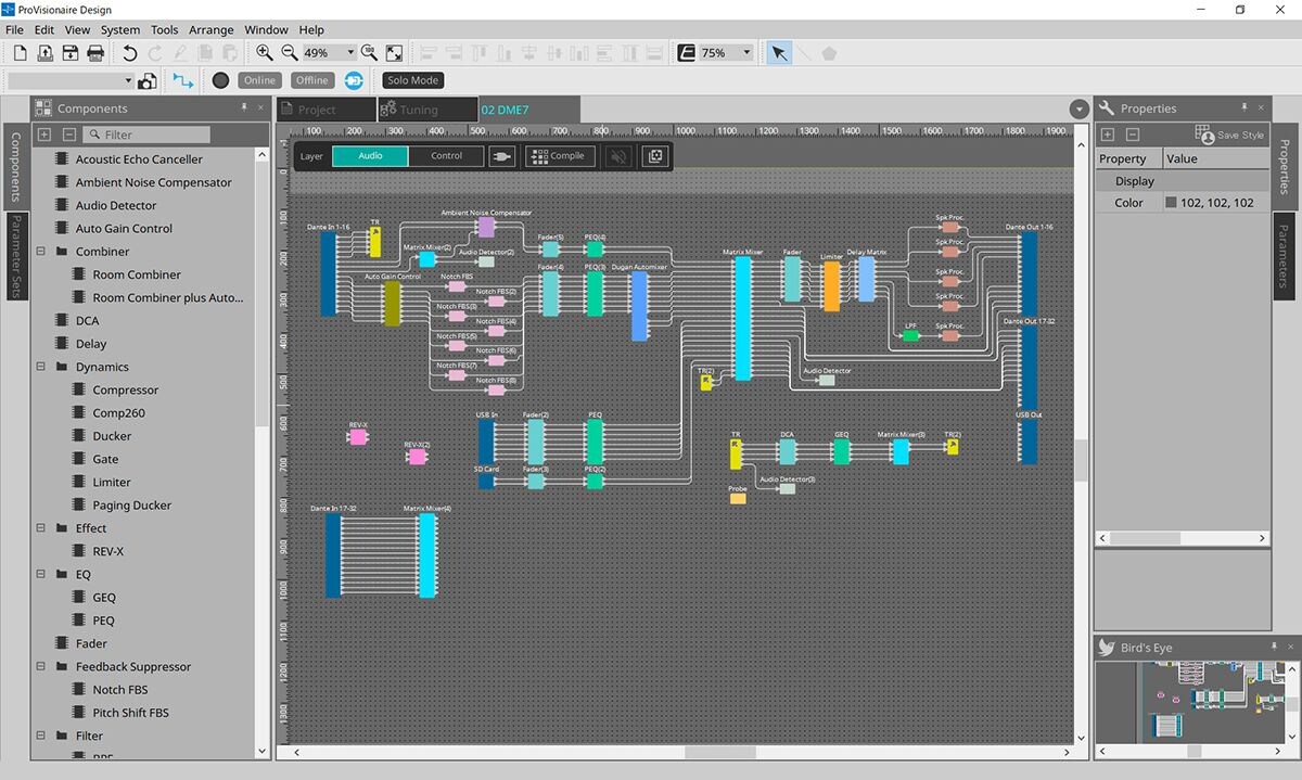 Yamaha ProVisionaire Design: Integrated design software for variety of Yamaha audio equipment