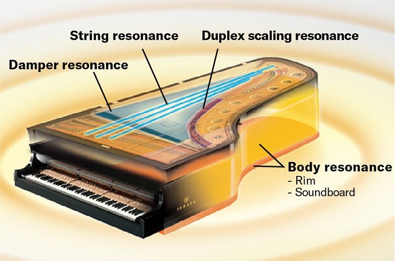 Diagram of Piano