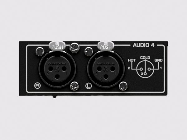 XLR Input Terminal